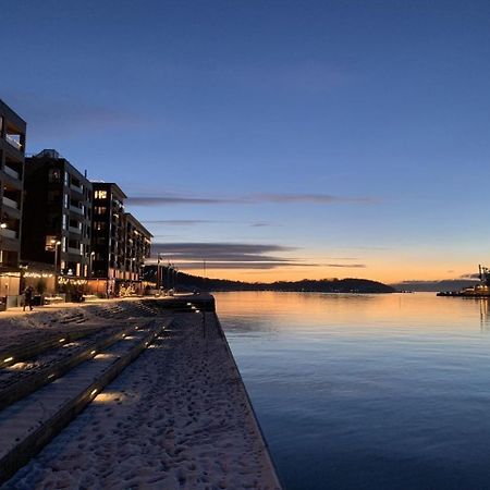 Luxury 2-Bedroom Apartment With Seaview In Oslo City Center Buitenkant foto