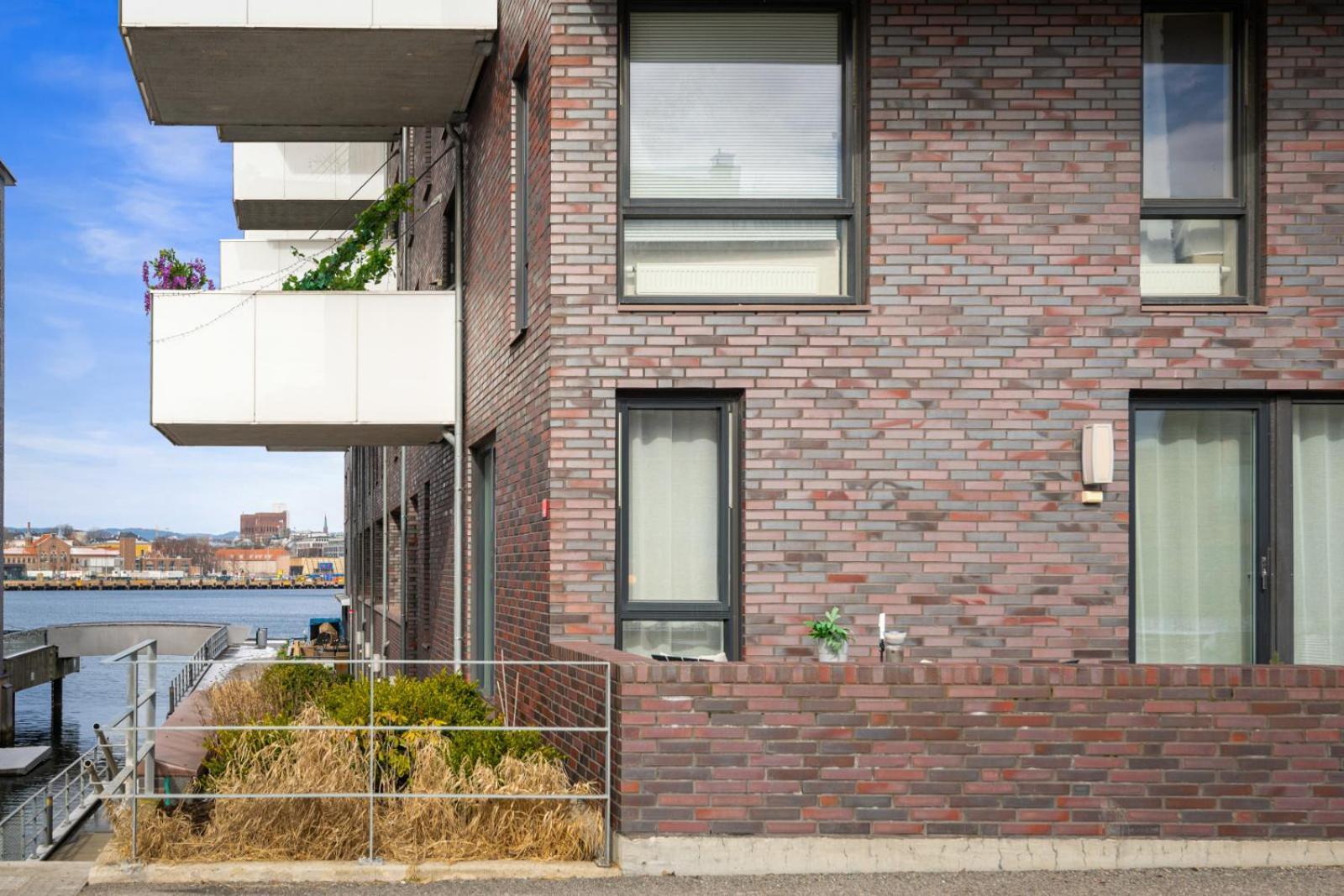 Luxury 2-Bedroom Apartment With Seaview In Oslo City Center Buitenkant foto