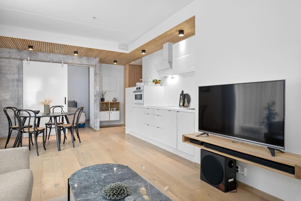 Luxury 2-Bedroom Apartment With Seaview In Oslo City Center Buitenkant foto