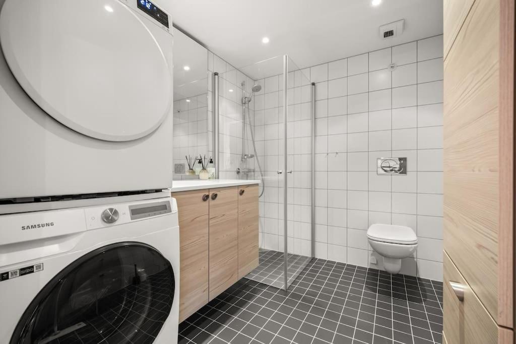 Luxury 2-Bedroom Apartment With Seaview In Oslo City Center Buitenkant foto