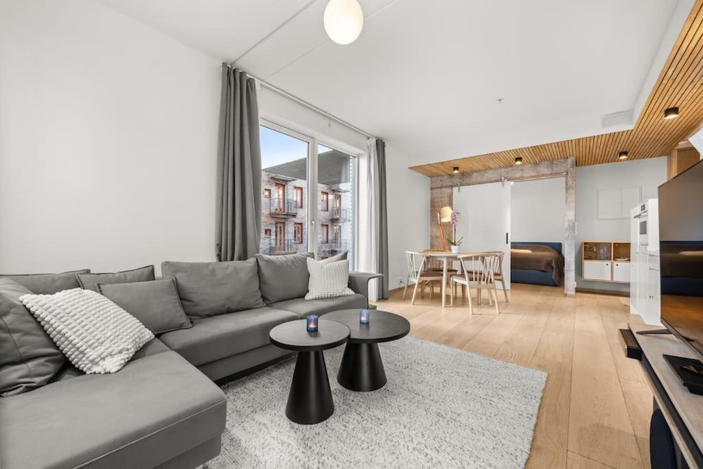 Luxury 2-Bedroom Apartment With Seaview In Oslo City Center Buitenkant foto