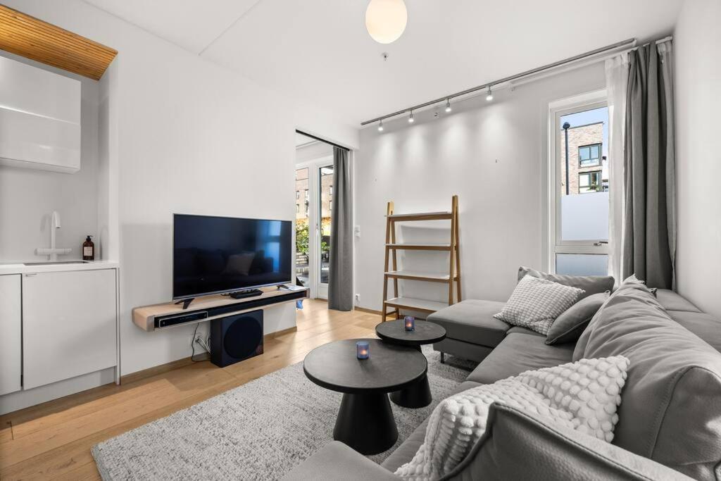 Luxury 2-Bedroom Apartment With Seaview In Oslo City Center Buitenkant foto