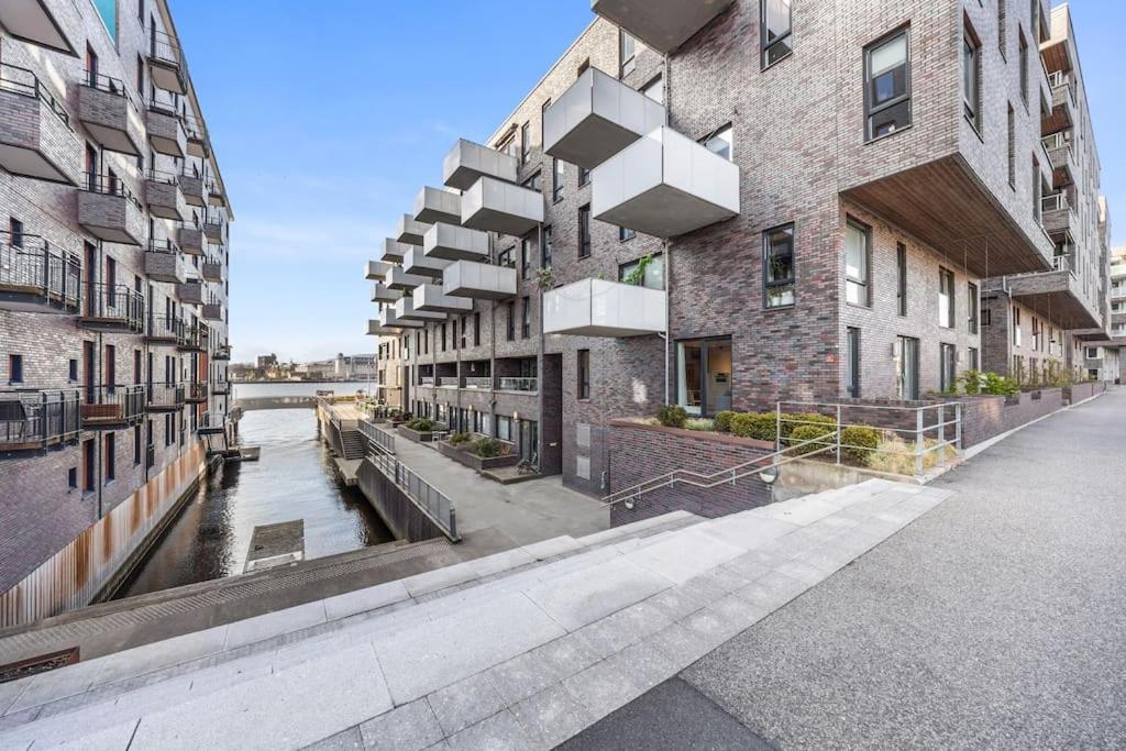 Luxury 2-Bedroom Apartment With Seaview In Oslo City Center Buitenkant foto